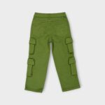 PANTALON CARGO EN COTON ELASTHANNE – Image 2