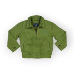 BLOUSON EN COTTON ET ELASTHANNE UNI – Image 7