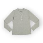 T SHIRT FEMME A BOUTONNIERE DEVANT – Image 19