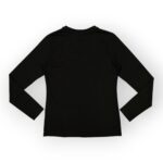 T SHIRT FEMME COL V JERSEY LYCRA – Image 4