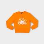 SWEAT COL ROND MOLLETON COTON