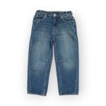 PANTALON JEAN TAILLE ELASTIQUE EN DENIM COTON