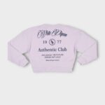 SWEA COL ROND MOLLETON COTON – Image 6