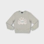 SWEAT COL ROND MOLLETON COTON – Image 2