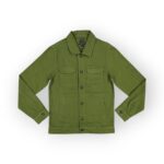 VESTE HOMME OVER EN COTON STRETCH AVEC POCHES LATERALES