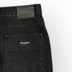 PANTALON CARPENTER EN DENIM NOIR 100% COTON – Image 6