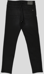 PANTALON JEAN SLIM FIT EN DENIM NOIR COTON STRETCH – Image 5