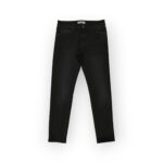 PANTALON JEAN SLIM FIT EN DENIM NOIR COTON STRETCH