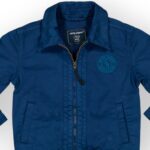 BLOUSON EN COTTON ET ELASTHANNE UNI – Image 12