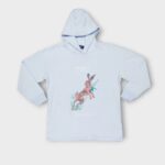 HOODIE OVER SIZE MOLLETON COTON