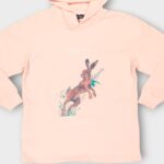 HOODIE OVER SIZE MOLLETON COTON – Image 5