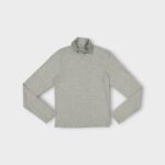 T SHIRT FEMME COL MANTEAU JERSEY LYCRA – Image 7