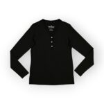 T SHIRT FEMME A BOUTONNIERE DEVANT – Image 5