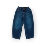 PANTALON JEANS FASHION CEINTURE ELASTIQUE