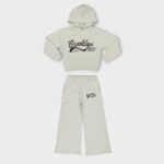 JOGGING FILLETTE MOLLETON COTON ELASTHANNE – Image 3