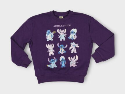 SWEAT COL ROND MOLLETON 100% COTON