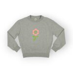 SWEAT COL ROND MOLLETON COTON ELASTHANNE – Image 3