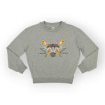 SWEAT COL ROND MOLLETON COTON ELASTHANNE – Image 6