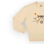 SWEAT COL ROND MOLLETON COTON ELASTHANNE – Image 3