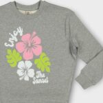 SWEAT COL ROND MOLLETON 100 % COTON – Image 4