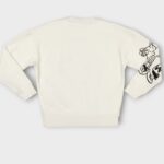 SWEAT COL ROND MOLLETON COTON – Image 5