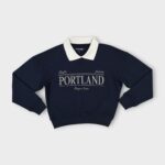 SWEAT COL CHEMISE MOLLETON COTON – Image 6