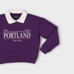 SWEAT COL CHEMISE MOLLETON COTON – Image 4