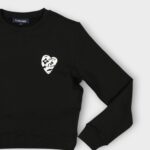 SWEAT COL ROND MOLLETON COTON – Image 2