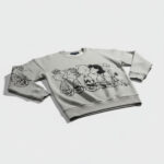 SWEAT COL ROND MOLLETON COTON – Image 3