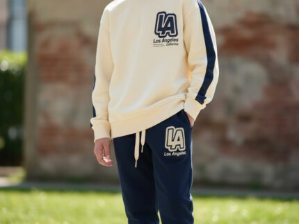 JOGGING TISSU MOLLETON COTON