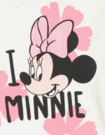 ENSEMBLE FILLETTE : SWEAT COL ROND MOLLETON ALL OVER+ CALÇON NOIR – Image 4