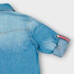 CHEMISE JEANS A COL CLASSIQUE POUR ENFANT – Image 11