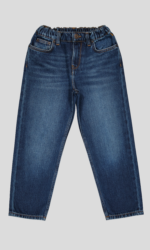 PANTALON JEAN FASHION CEINTURE ELASTIQUE