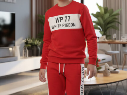 JOGGING GARÇON MOLLETON COTON