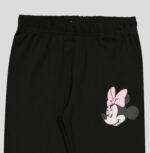 ENSEMBLE FILLETTE : SWEAT COL ROND MOLLETON ALL OVER+ CALÇON NOIR – Image 8