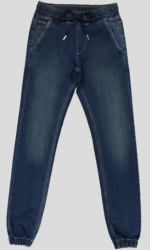 PANTALON JOGG JEANS CEINTURE ELASTIQUE