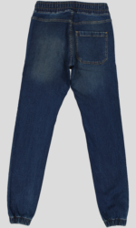 PANTALON JOGG JEANS CEINTURE ELASTIQUE – Image 2