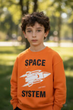 SWEAT COL ROND MOLLETON 100% COTON