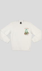 SWEAT COL ROND MOLLETON COTON