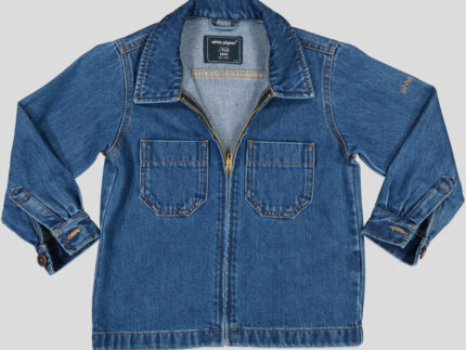 SURCHEMISE ENFANT JEANS EN DENIM COTON