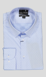 CHEMISE COTTON UNI SLIM