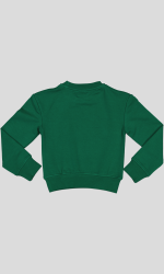 SWEAT COL ROND MOLLETON COTON ELASTHANNE AVEC STRASS – Image 6